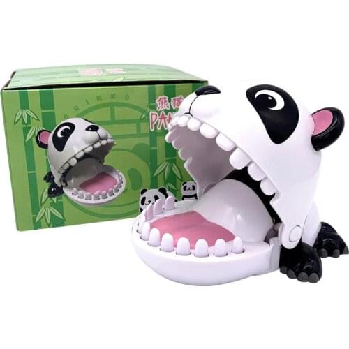 Children Large Crocodile Shark Mouth Dentist Bite Finger Game Keychain Parent-child Interaction Tricky Childrens Toy