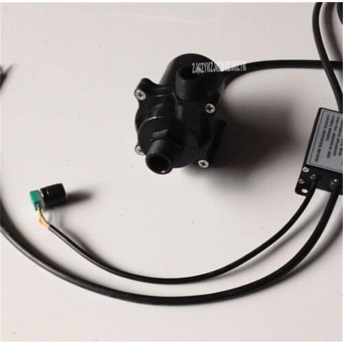 NC50B-1240 12V DC Brushless Submersible Pump Engine Water Cooled Cooling Pump Solar Hot Water Circulation Pump 38.4W 4M 1800L/H