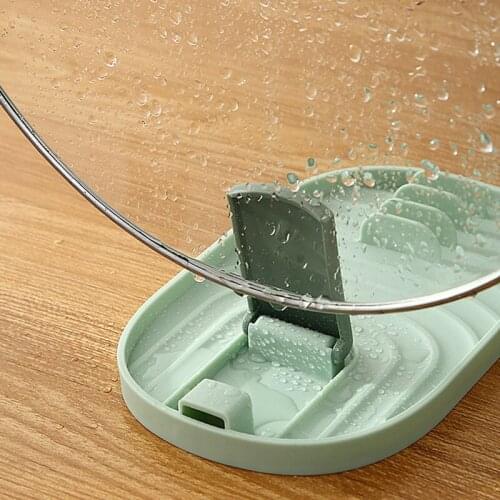 New 2020 Home Kitchen Portable Useful Spoon Pot Lid Shelf Cooking Storage Kitchen Decor Tool Stand Holder