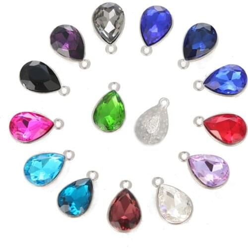 7x10mm/10x14mm/13x18mm Drop Crystal glass loose rhinestones,sew on Pendant/Bracelet/diy clothing accessories