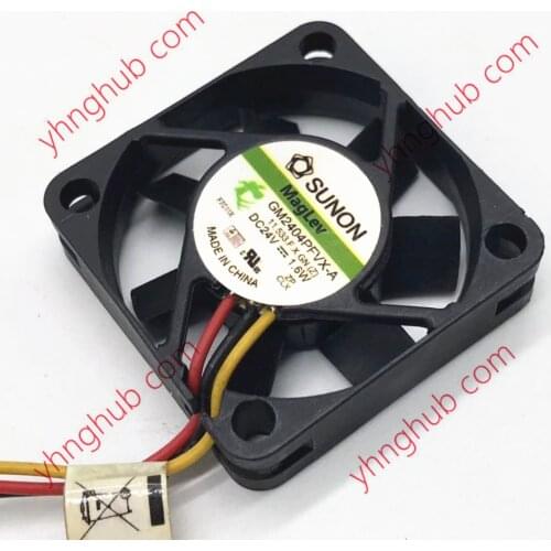 SUNON GM2404PFVX-A DC 24V 1.6W 40x40x10mm Server Cooling Fan