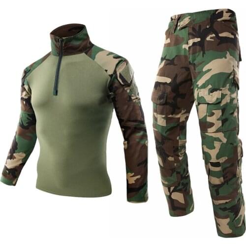 Military Uniform Tactical Camouflage Suit Pants Soldier Airsoft Equipment Women Navy Seal