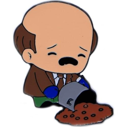 Kevins Famous Chili Enamel Pins Lapel/Hat Badge Denim Jacket Oil Drop Brooches Collar Corsage Accessories Scarf Buckle S295