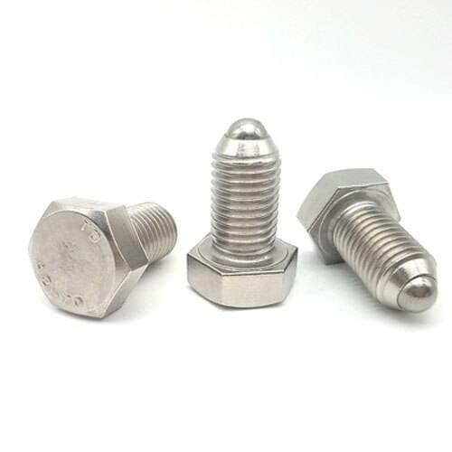 1pcs M16 Hex bolt type Allen Ball plunger Heavy duty types Spring positioning bead ZC107-2 Wave screw 30mm-50mm Length