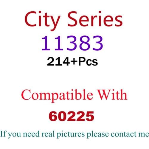 214Pcs 11383 Building Block Toy City Series 60225 Assembled Building Block Childrens Toy Gifts