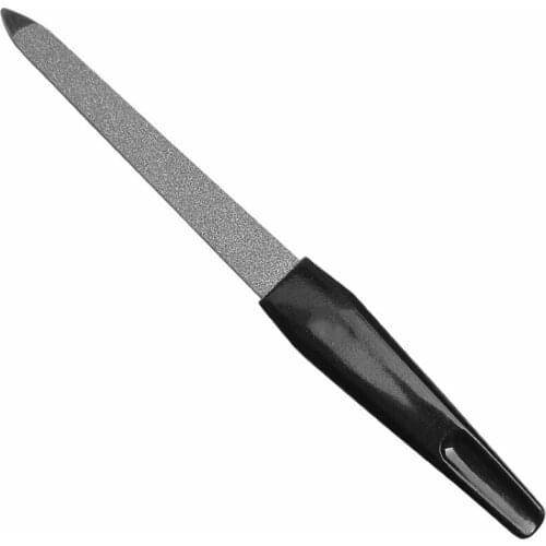 5Pcs Plastic Handle Metal Double Sided Nail Files Pro Nail File Diy Manicure Pedicure Tool