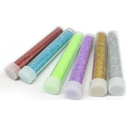 6 Colors Pearl Glitter Powder Flash Powder Shiny Metal Pigment , DIY Crafts ,Nail Arts Paint Coating Automotive Coating