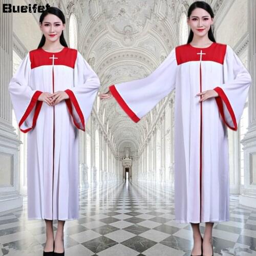Christ Jesus Church Poetry Service Class Holy Robe Adult Hymn Clothing High Quality Church Choir Costume Christian Gown Robe