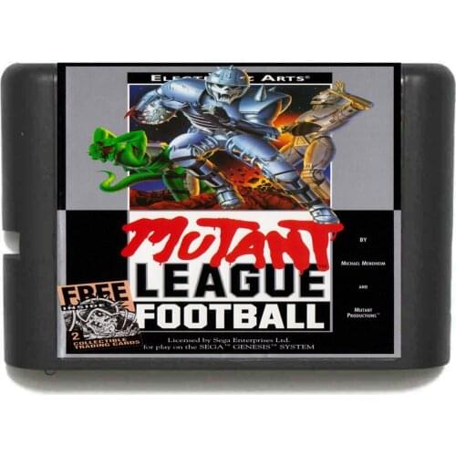 Mutant League Football 16 bit MD Game Card For Sega Mega Drive For Genesis