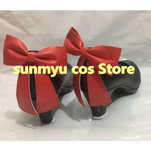 Customize,Free Shipping! Compass Combat Providence Analysis System Violetta Noire Shoes Cosplay Custom Size Halloween