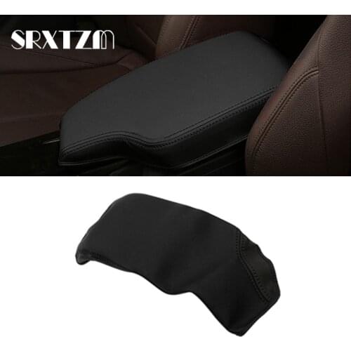 Leather Central Armrest Box Sleeve Protection Cover Trim For BMW F30 F34 3 4 Series 3GT 2013-2018 LHD Car Interior Accessories