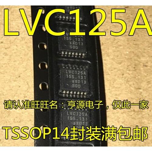 SN74LVC125APWR LVC125A 74LVC125APW TSSOP14 line driver