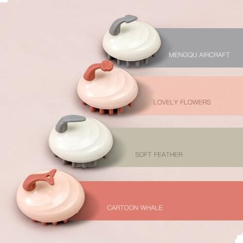 Hair Scalp Massager Shampoo Brush Soft Hair Brush for Wet Dry Oily Curly Hair