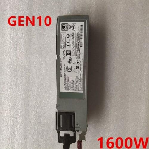 New PSU For HP Gen10 1600W Power Supply HSTNS-PL62 HSTNS-PR62 830272-B21 830270-301 830262-001 863373-001
