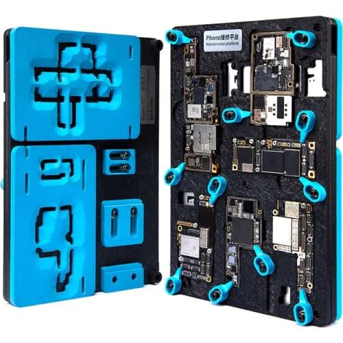 Qianli Middle Frame Reballing Platform for Phone X XS MAX 11 11Pro ProMax Desoldering Holder Motherboard Repair Fixture