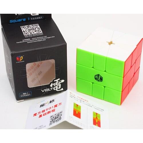 QiYi qifa SQ1 3x3x3 magic cube XMD SQ1 qiyi Mofangge volt SQ-1 Plastic Puzzle cubo magico boys toys for children