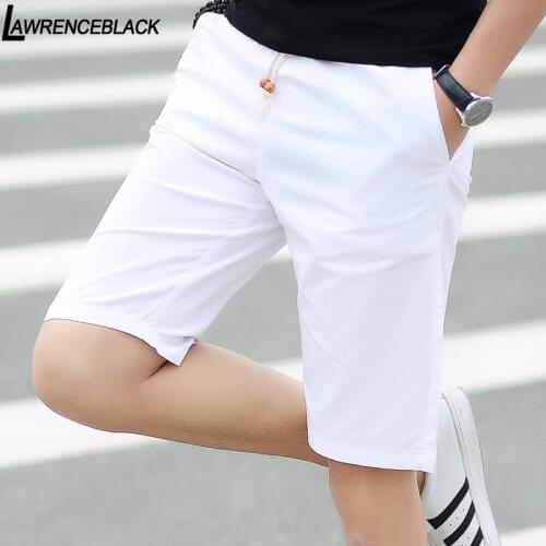 Brand 2021 New Summer Casual Shorts mens summer new mens Korean slim cotton versatile fashion mens beach pants