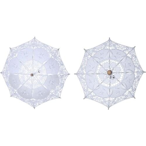 Wedding Bride Photography Umbrella Parasol for Decoration Halloween Costume Prop