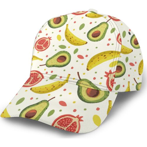 Tropical Fruit Outdoor Sport Caps Baseball Hat Men Women Visor Cap Baseball Cap Street Hip Hop Caps