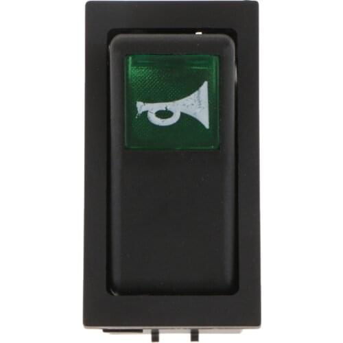 Universal 2Pins Horn Button Switch On Off for Car Truck Engineering Train RV Motorcycle