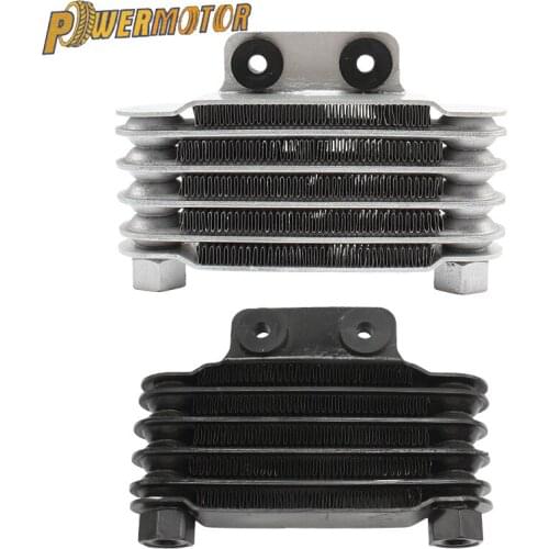 Universal Motorcycle Engine Oil Cooler 158mm Cooling Radiator for 100cc-250cc 65ml Motorcycle Dirt Bike ATV Motorbike Cooler