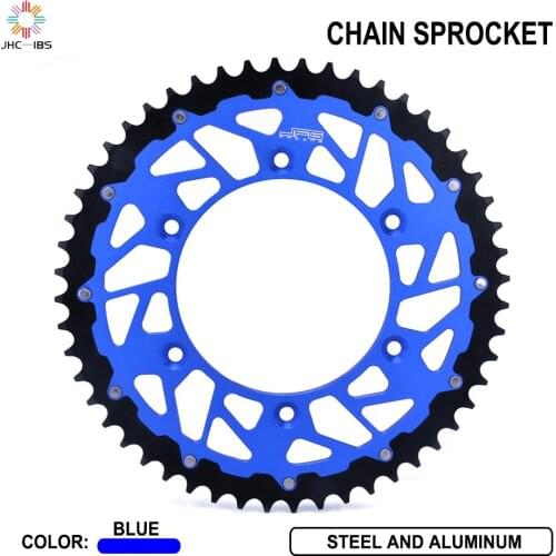 Motorcycle Aluminium 44 46 48 49 50 T Chain Rear Sprocket For YAMAHA YZ125 YZ250 WR250F YZ250F YZ YZF WRF 400 426 450