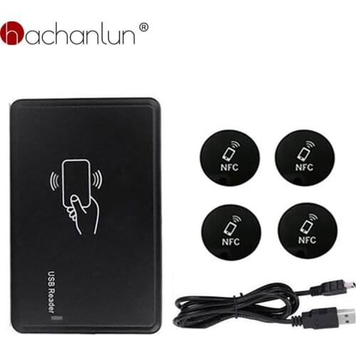 125Khz RFID Card Reader Writer Copy EM4305 T5567 Card Reader Copier Programmer USB Duplicator Burner for Access Control