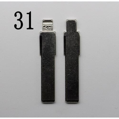 #31 HAA Flip Remote Car Key Blanks For AUDI For PASSAT BORA SEAT SKODA HU66 Key Blade No.31 KD remotes