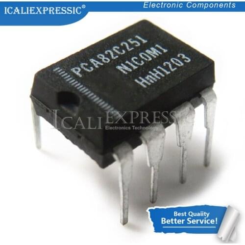 5PCS PCA82C251 PCA82C251N DIP-8 In Stock