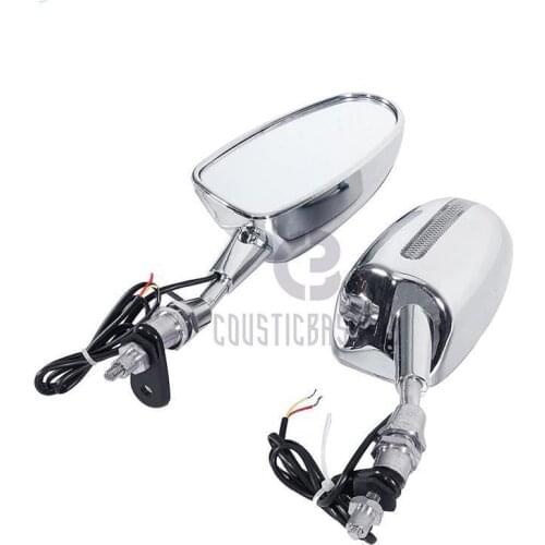 Brand new 100% motorcycle parts LED rear view mirror fit for CBR 600 F1 F2 F3 CBR 900 929 954 RR Chrome