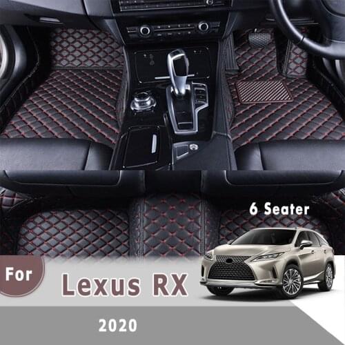 RHD Car Carpets For Lexus RX 2020 (6 Seats) Car Floor Mats Custom Styling Auto Interior Cover Accessories Automobiles Foot Pads