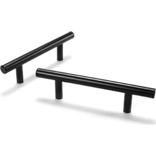 Hot Sale 20Pcs Kitchen Door Handles Cabinet Square Handles Drawer Knobs Stainless Steel Wardrobe Door Pulls Furniture Hardware A