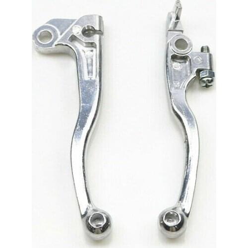 Chrome Brake Clutch Levers For Honda XR250 230 SL230 CB230SS XR400/MOTARD