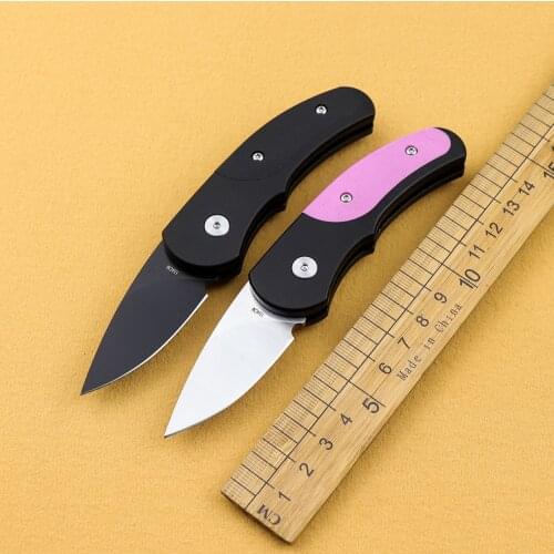 Runt j 4 Rute pocket knife aluminum alloy 154 cm pocket knife outdoor camping EDC tool knife