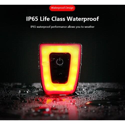 Multi-purpose Bike Helmet Taillight USB Rechargeable Flashlight For Bicycle Rear Light Waterproof Cycling Warning Lamp Flash