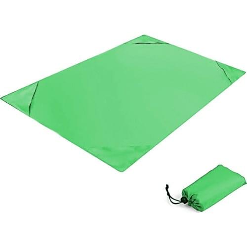Newest Portable Folding Beach Blanket Lightweight Waterproof Sandproof Mini Picnic Mat for Travel Hiking Camping