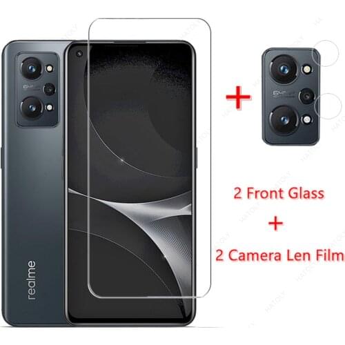 Glass on Realme GT Neo2 Tempered Glass For Realme GT Neo 2 Master 5G Phone Screen Protector HD Clear Full Glue Ultra-thin Glass