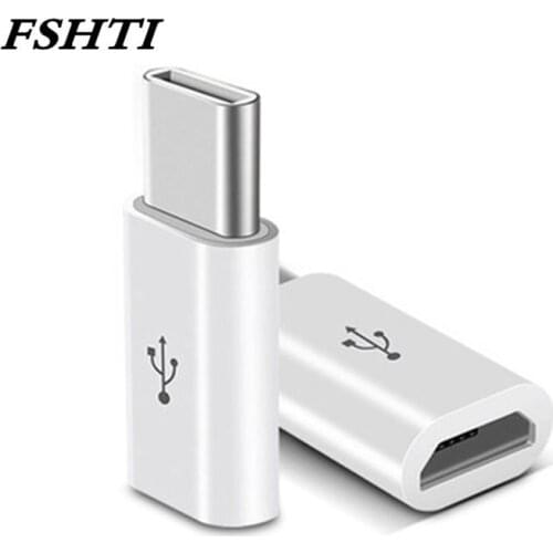 1PC USB-C Type-C To Micro USB Data Charging Adapter For Huawei P9 Futural Digital High Quality Free shipping