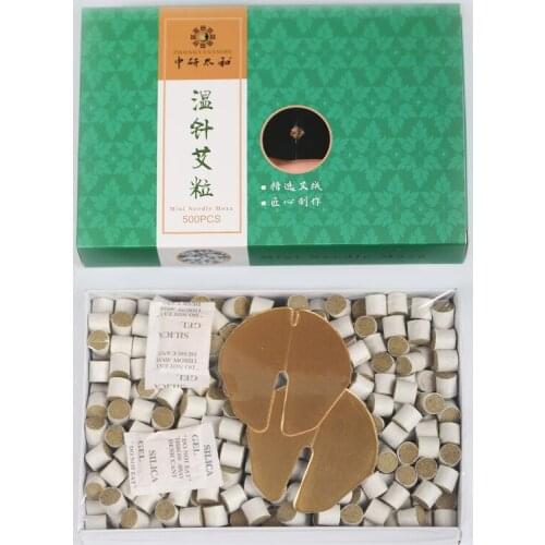500Pcs/box Moxa Stick Moxa Roll Moxibustion Warm Acupunctrue beauty Body Care Massage Relaxation health care