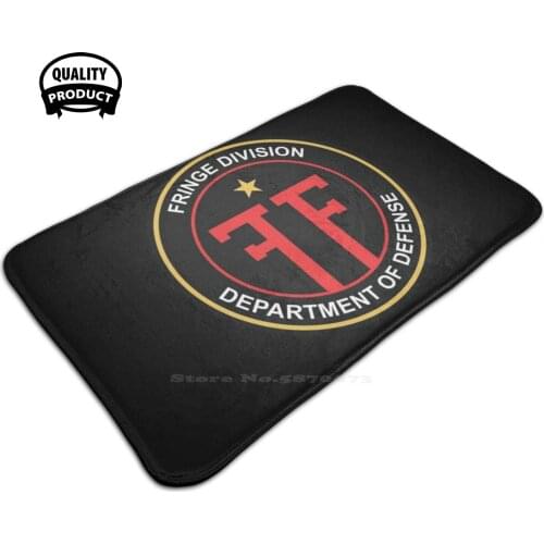 Fringe Division Door Mat Foot Pad Home Rug Sci Fi Science Fiction Science Dr Bishop Fringe Tv Series Fringe Division Fbi Olivia