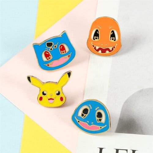 Anime Enamel Pins Cartoon Animal Brooch Cute Shirt Jackets Backpack Accessories Metal Button Lapel Pin Badges Jewelry for Friend