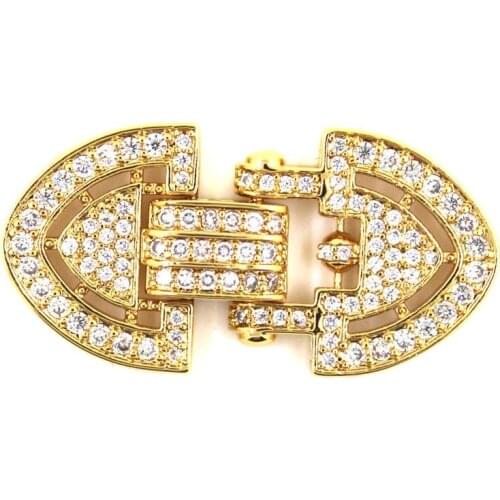 Findings Women Fashion Beads Pearls Bracelets Metal Clasps Accessories Jewelry Making DIY 925 silver Plating Connector Clasps