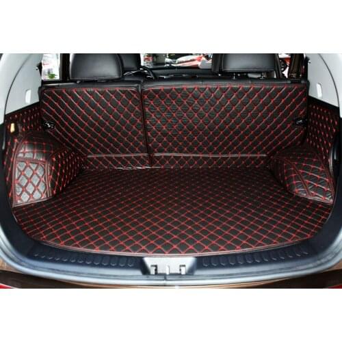 Good quality! Special car trunk mats for KIA Sportage 2015-2010 waterproof boot carpets cargo liner mats for Sportage 2014