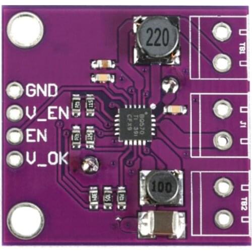 BQ25570 Energy Harvester Module Boost Charger and Voltage drop Converter Module