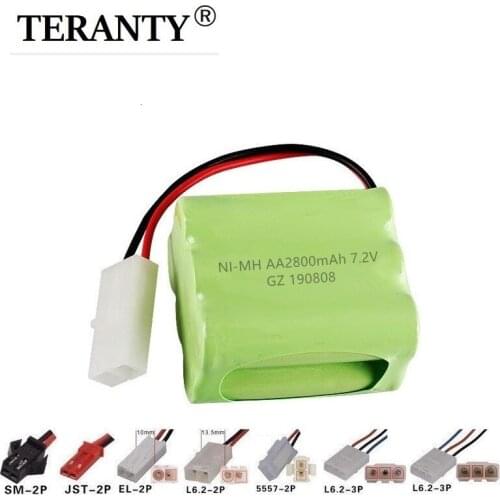 T Model ) 7.2v 2800mah NiMH Battery For Rc toys Car Tanks Trains Robot Boat Gun Ni-MH AA 700mah 7.2v Rechargeable Battery 1Pcs