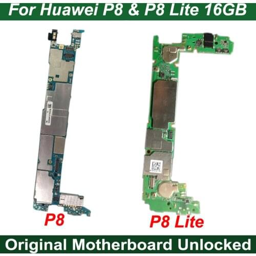 HAOYUAN.P.W Original Housing Work Unlocked Mainboard Motherboard Circuits FPC For Huawei P8 GRA-UL00,P8 Lite ALE-UL00