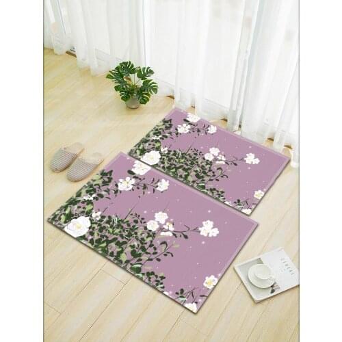 Cute INS Sights Printed Doormat Carpet Home Floor Entrance Mats Carpet Living Room Bedroom Bathroom Non-Slip Door Mats