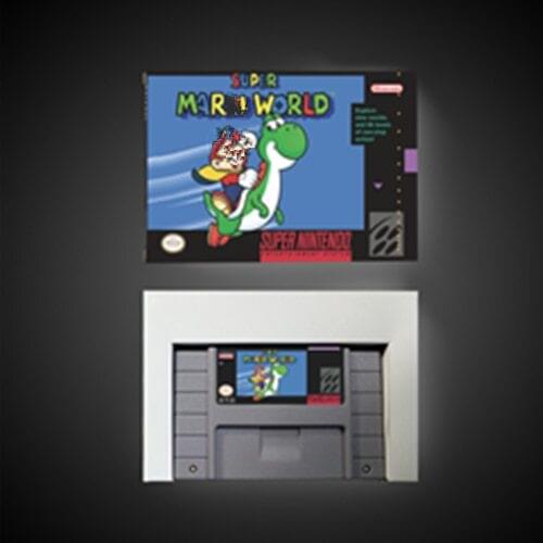 Super Marioed World - RPG Game Card Battery Save US Version Retail Box marioed games cartridges