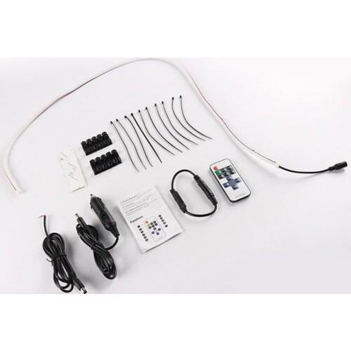 For Jeep Wrangler TJ JK 2007-2019 LED Tailgate Light Trunk Rear Tail Lamp 12V Car Luggage Compartment Bulb Interior Accessories