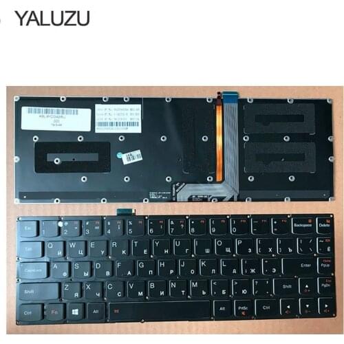 YALUZU Russian laptop Keyboard FOR LENOVO Yoga 3 Pro PRO13 1370 yoga3pro YOGA 3 PRO 13 RU Russian layout with backlit black new